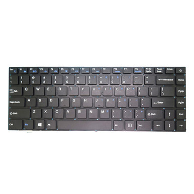 Laptop Keyboard Compatible MB300-11-1 YJ-807 English US Black Without ...
