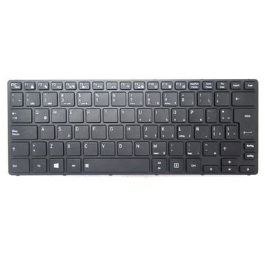 Laptop Keyboard TBM19B26LA-356 G83C000KV5LA Latin America LA Black ...
