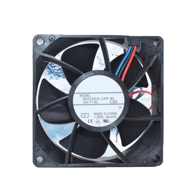 Ventilateur DC NMB 80x80x25 Mm - 24V, 0.35A, Pour Refroidissement électronique, Neuf