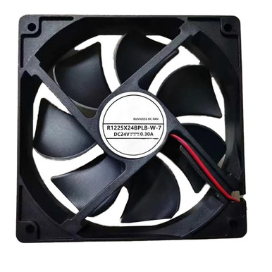 Cooling Fan For Misumi R1225X24BPLB-W-7 DC24V 0.3A 12025 New - Linda parts