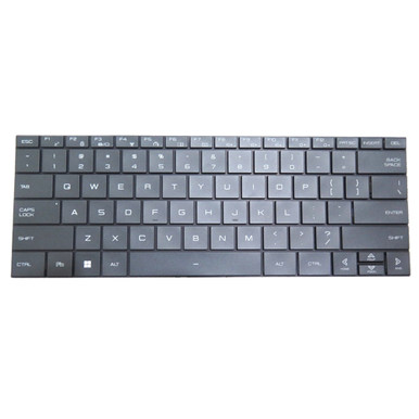 Laptop Keyboard For Uniwill IDF PF4NU1F English US Gray With Backlit ...