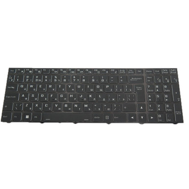 Laptop Backlit Keyboard For BTO X·BOOK 17X1190 X170KM Russian RU With ...