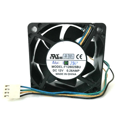 Cooling Fan F126025BU DC12V 0.26AMP 4PIN 4Lines - Linda parts