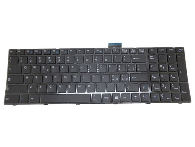 RTDPART Tastiera Nera Nuova per Laptop Senza retroilluminazione per Tasto per MSI Katana GF66 11SC 11UC 11UD 11UE 11UG Italiana IT Senza Cornice : . it