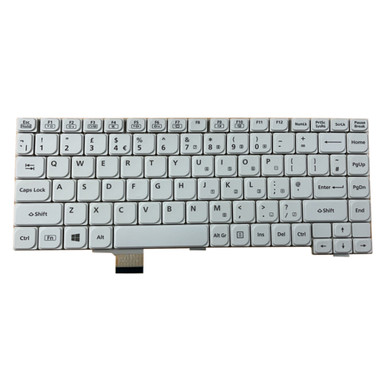 Laptop Keyboard For Panasonic Let's note CF-LX2 CF-LX3 CF-LX4 CF-LX5 CF-LX6  HMB5401CP04 HMB5401CPA10 01A United Kingdom UK White New