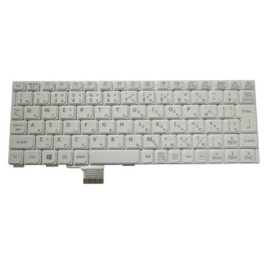 Laptop Keyboard For Panasonic Let's note CF-SX1 CF-SX2 CF-SX3 CF-SX4  Japanese JP JA White Used