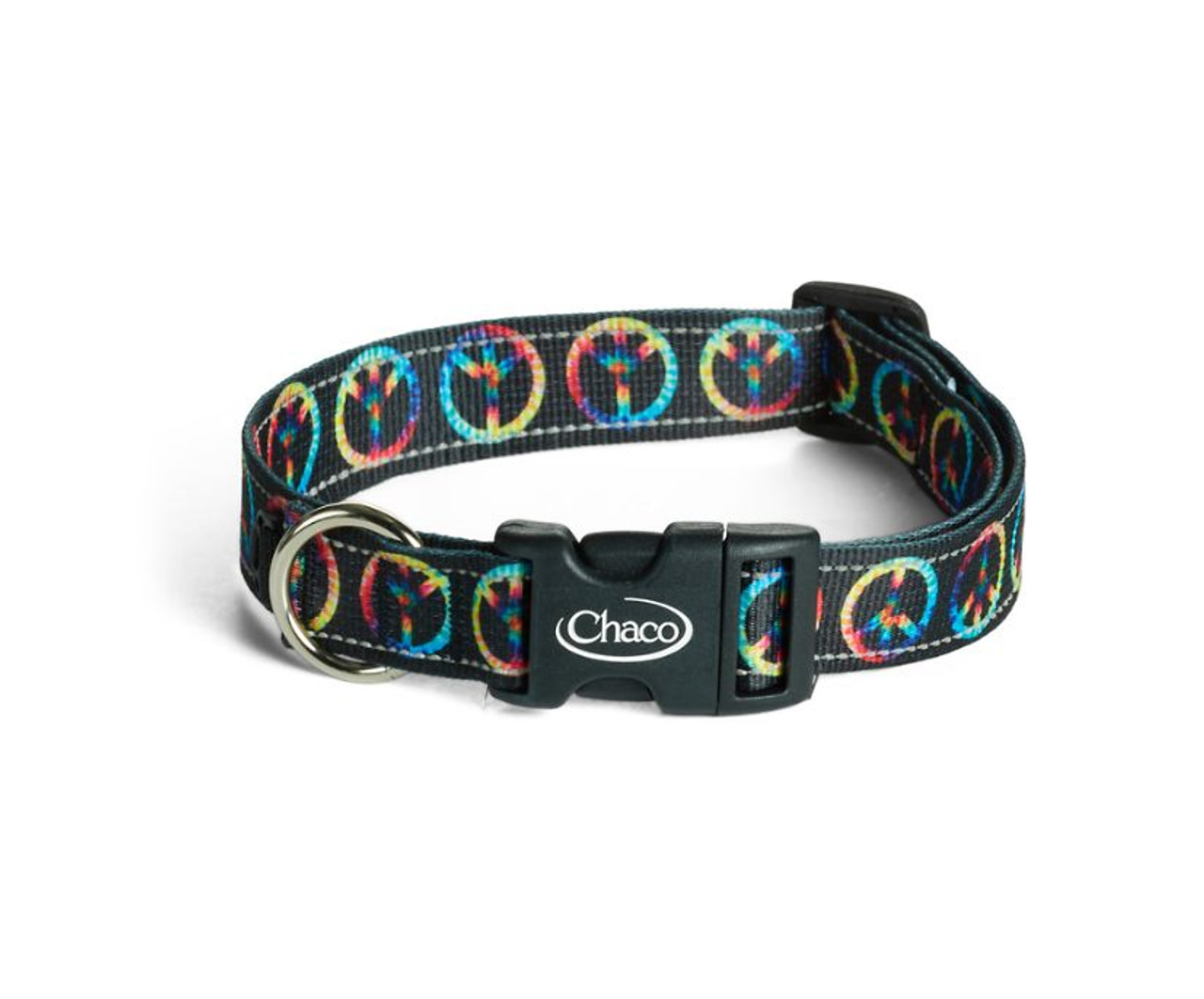 Chaco Dog Collar Dark Tie Dye Surf and Dirt