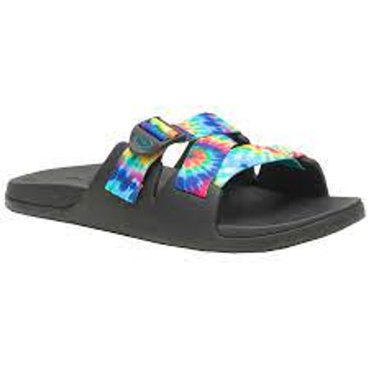 Chaco Chillos Slide Dark Tie Dye Surf and Dirt