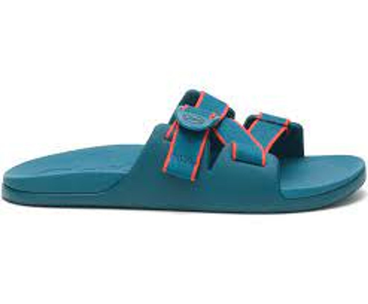 Chaco Chillos Slide Blue Orange