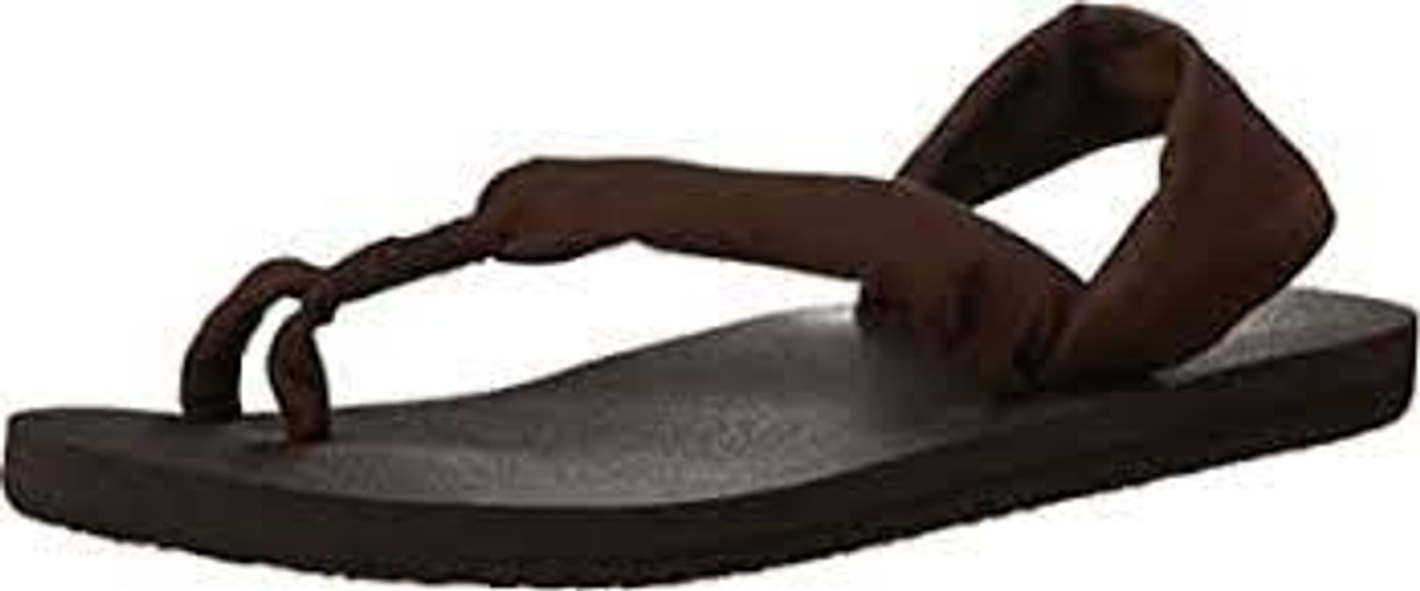 Sanuk Women's Yoga Sling It On Sandals Brown 6 : Sanuk