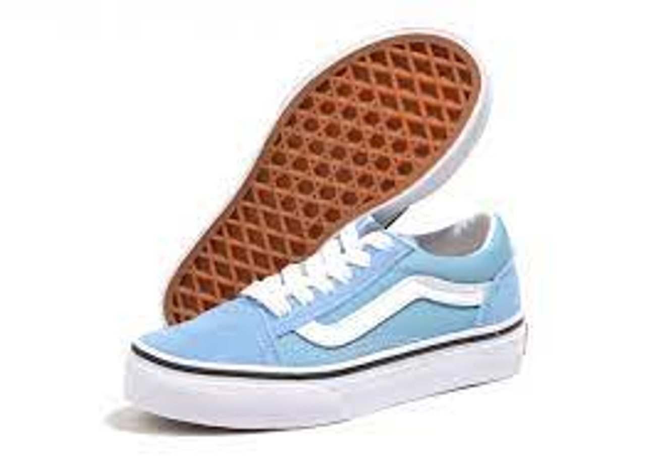 Baby blue sale old skool vans