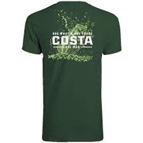 Costa Tee Shirt - Casey - Forest Green