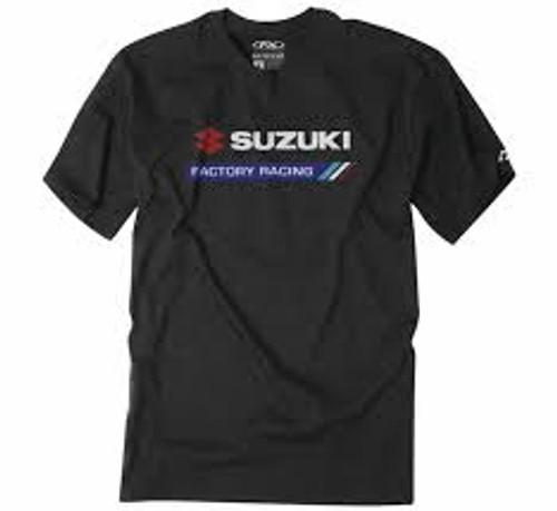 Factory Effex Tee Shirt - Suzuki Factory Racing - Black