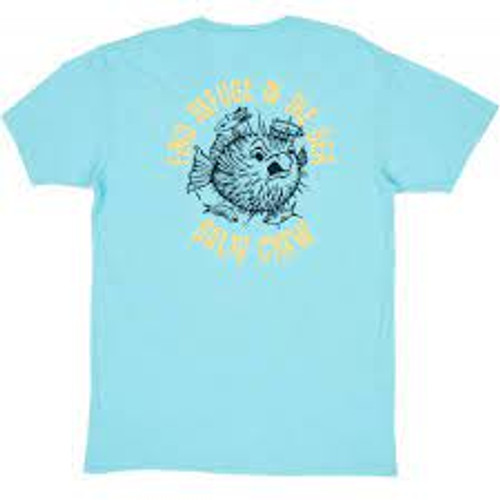 Salty Crew Tee Shirt - Skewered Premium - Pacific Blue