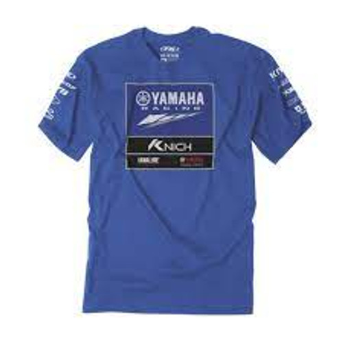 Factory Effex Men's Tee Shirt - Yamaha Race Team - Royal Blue