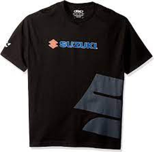 Factory Effex Tee Shirt - Suzuki Big S - Black