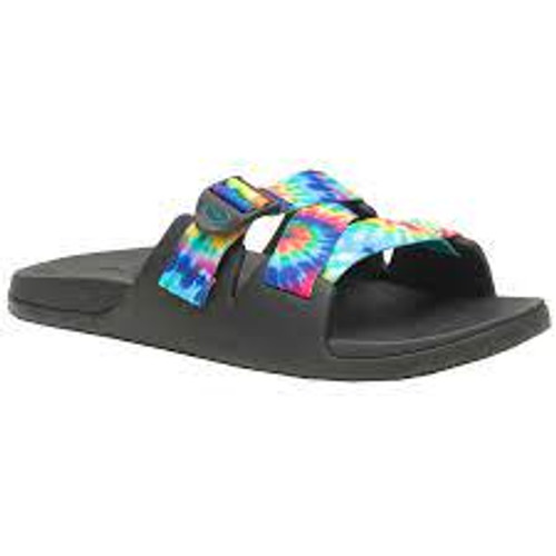 Chaco Women's Sandal - Chillos Slide - Dark Tie Dye