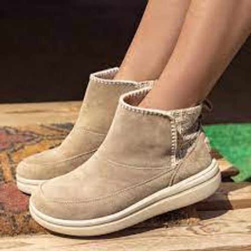 Hey Dude Shoes - Mel Suede - Sand