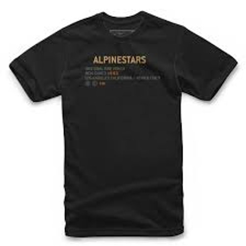 Alpinestars Tee - Quest - Black