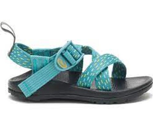 Chaco Youth Sandals - Z1 Ecotread - Clip Aqua