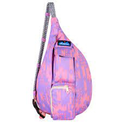 Kavu Backpack - Mini Rope Bag - Pastel Arcade