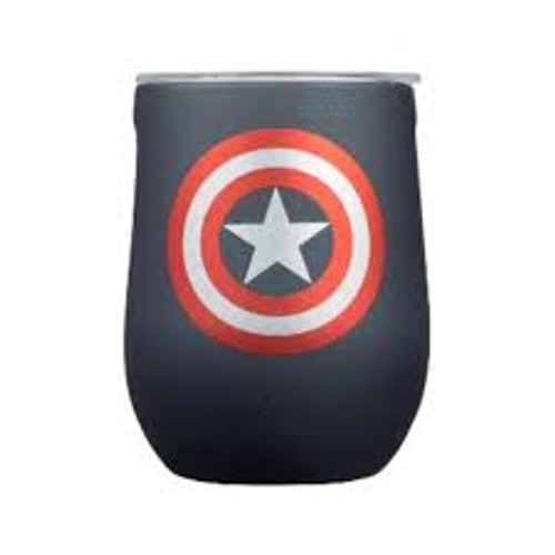 Corkcicle - 12 oz Stemless - Captain America