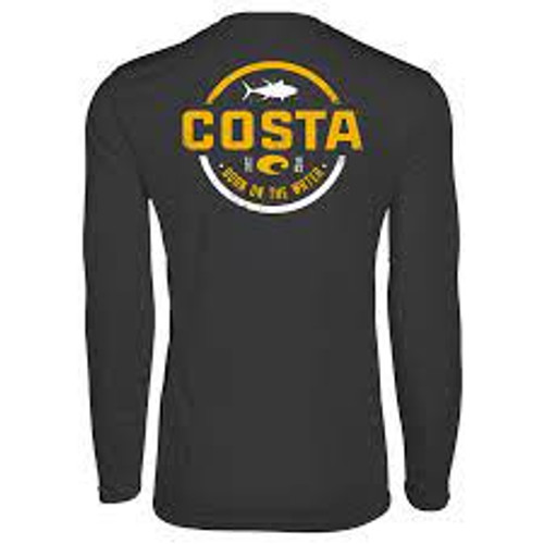 Costa Shirt - Insignia Tuna Tech LS - Carbon Grey