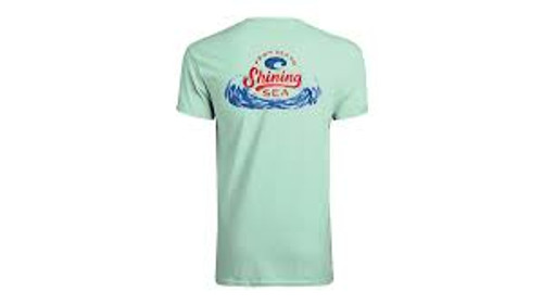 Costa Tee Shirt - Waving Sea - Chill