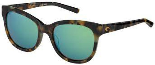 Costa Sunglasses - Bimini - Shiny Vintage Tortoise/Green