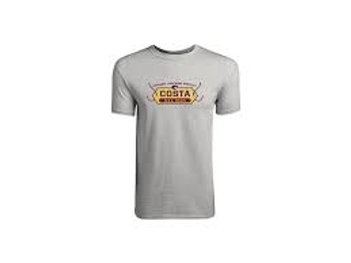 Costa Tee Shirt - Hooked - Heather Grey