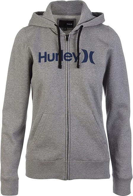 Hurley - O&O Icon Zip - Heather Cool Grey/Navy