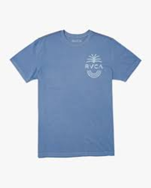 RVCA - Yucca Heights Tee - Ash Blue