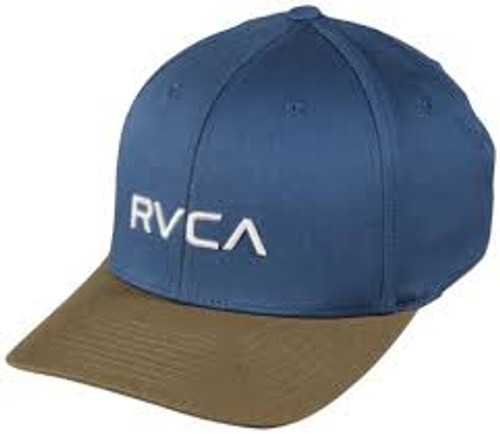 RVCA - RVCA Flexfit Hat - Blue
