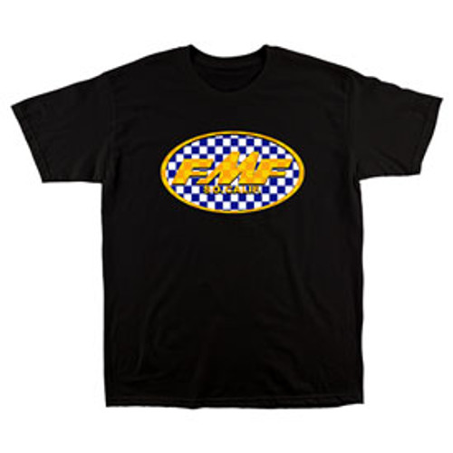 FMF Tee Shirt - Checkered Past - Charcoal