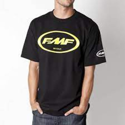 FMF Tee Shirts - Factory Classic Don - Black/Yellow