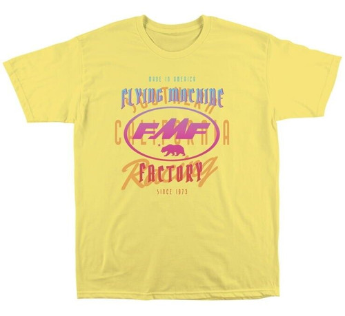 FMF Tee Shirt - Bear Coast - Yellow