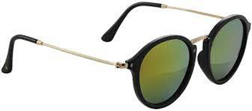 Glassy Sunglasses - Klein Polarized - Black/Red Mirror