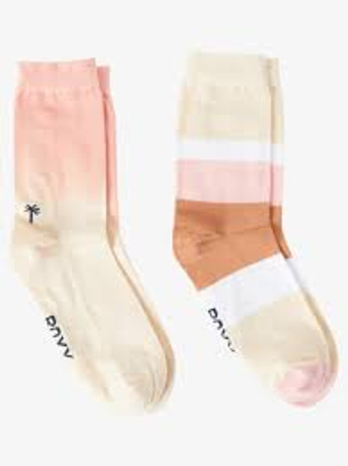 Roxy - Crew Socks - Blush