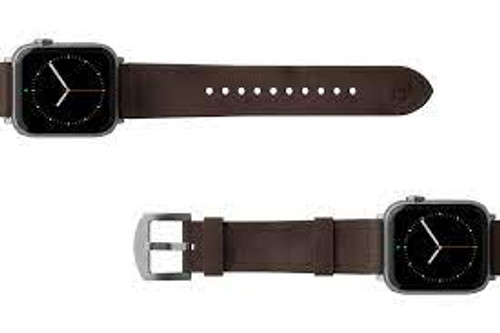 Groove Life - Vulcan Ascent Brown Apple Leather Watch Band - Brown