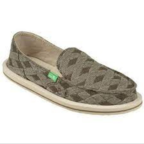 Sanuk - Donna Quilt - Burnt Olive Argyle