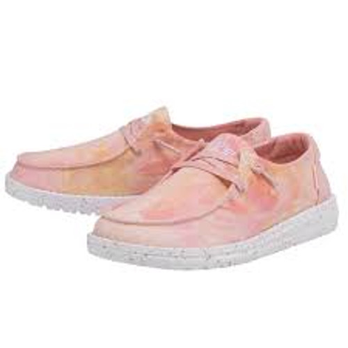 Hey Dude Women's Shoes - Wendy - Tie Dye Lemon Ombre