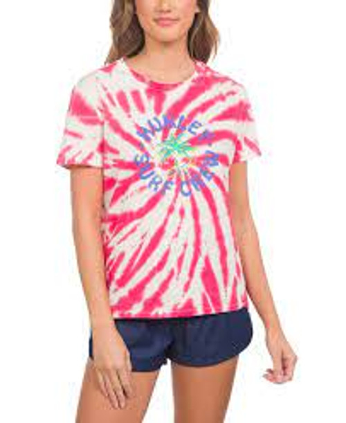 Hurley - Club Tie Dye Tee - Red Tie Dye