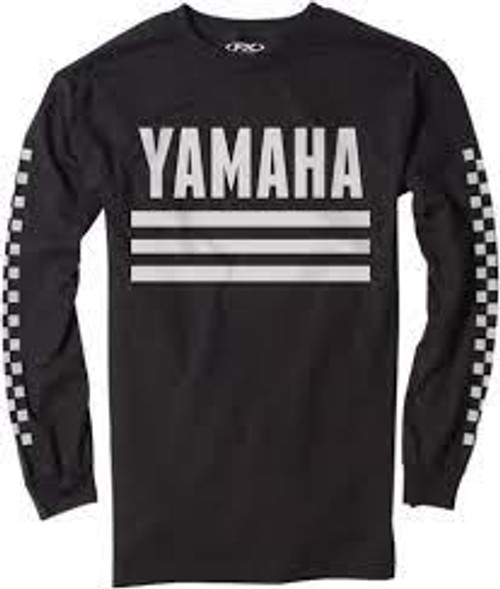Factory Effex Shirt - Yamaha Racer LS - Black