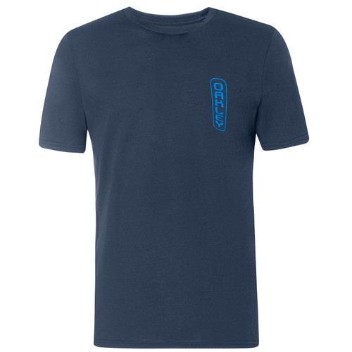 Oakley Tee Shirt - Sign Logo - Foggy Blue