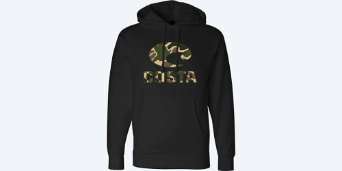 Costa - Duck Camo Logo - Black