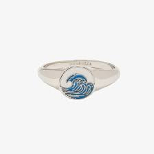 Pura Vida Ring - Make Waves Signet - Silver