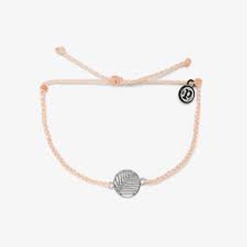 Pura Vida Bracelet - Havana Silver - Blush