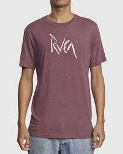 RVCA - Smashed - Oxblood Red