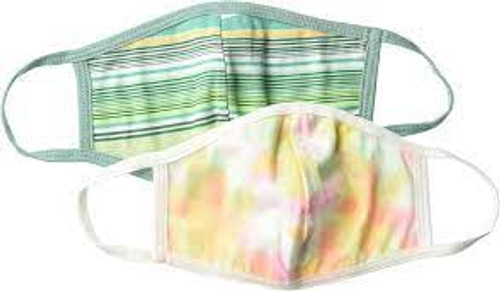 Roxy - Reversible Face Masks 2 Pack - Bright White Tie Dye Roxy - Reversible Face Masks 2 Pack - Bright White Tie Dye