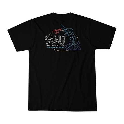 Salty Crew Tee Shirt - Fresh Catch - Black